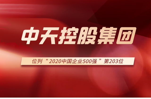 ag尊龙登陆入口z6mg集团列2020中国企业500强第203位！